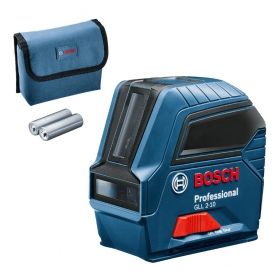 Нивелир Bosch GLL 2-10 лазерен линеен с 2 лъча 10 м, 0.3 мм/м