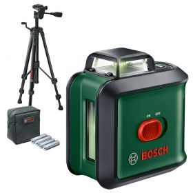 Нивелир Bosch Universal Level 360 set лазерен линеен с 2 лъча 24 м, 0.4 мм/м
