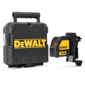 Нивелир DeWALT DW088K лазерен линеен с 2 лъча 15 м, 0.3 мм/м