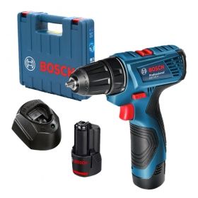 Винтоверт Bosch GSR 120-Li акумулаторен 12 V, 2 Ah, 30 Nm, 1.5-10 мм, 