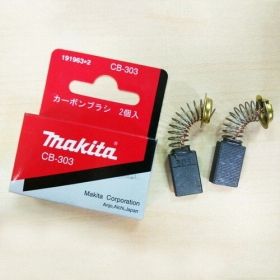 Четка Makita CB-303 /191963-2/ графитна к-кт,  2107F, LS0714FL, SP6000, 4101RH, 5703R, 4101, 5704R, 9227, 9404, GA5021, JR3070, JR3060, UT2204