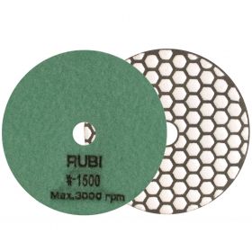 Диамантен диск Rubi за шлайфане на гранит, мрамор, камък и скални материали велкро 100x18 мм, P1500