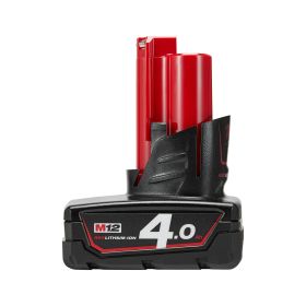 Батерия Milwaukee M12 B4 акумулаторна Li-Ion за електроинструменти 12 V, 4 Ah