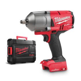 Гайковерт Milwaukee M18 ONEFHIWF12-0X акумулаторен ударен без батерия и зарядно, 18 V, 1898 Nm, 1/2"