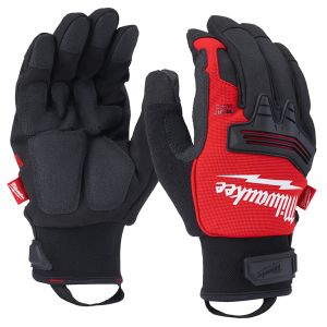 Ръкавици Milwaukee зимни работни размер 10, черно и червено