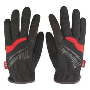 Ръкавици Milwaukee работни дишащи размер 10, черно и червено, Free-Flex
