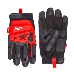 Ръкавици Milwaukee 4932471910 противоударни размер XL/10, черно и червено
