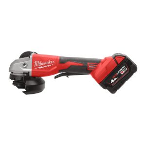 Акумулаторен ъглошлайф Milwaukee M18 BLSAGXPD-402X с батерия и зарядно, 18 V, 4.0 Ah, 125 мм, 11 000 об/мин