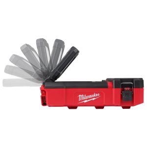 Акумулаторна лампа Milwaukee M12 POAL-0, без батерия и зарядно, 12 V, 1400 lm