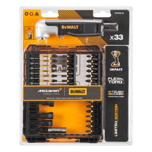 Комплект ударни битове и свредла DeWALT DT70782 33 части, McLaren Edition 